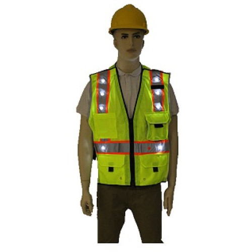 LED High Visibility Safety Vest.